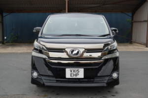 2015 Toyota Vellfire 2.5x Side Descending SEAT Wellcab in Black — image 2