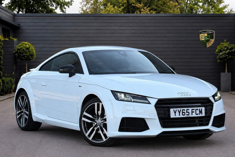 2015 Audi Tt 2.0 Tfsi S Line S Tronic Euro 6 (s/s) 3dr in White — image 1