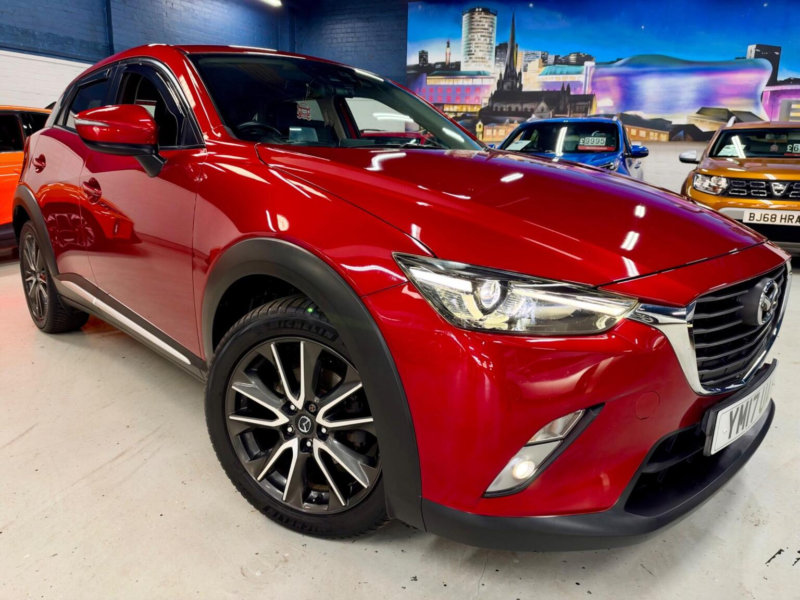 2017 Mazda Cx-3 1.5 Skyactiv-D Sport Nav 4WD Euro 6 (s/s) 5dr in Red — image 1