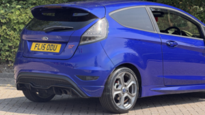 2015 Ford Fiesta 1.6 T Ecoboost St-3 in Blue — image 2