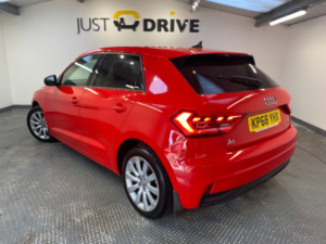 2018 Audi A1 1.0 Tfsi 30 Sport Sportback 5dr Petrol Manual Euro 6 (s/s) (116 Ps) in Red — image 3