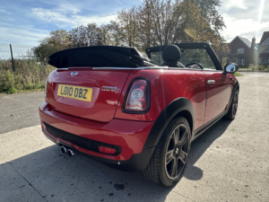 2010 MINI Cooper 1.6 Cooper S Convertible in Red — image 2