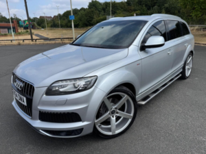 2014 Audi Q7 3.0 Tdi V6 S Line Tiptronic Quattro Euro 5 5dr in Silver — image 3