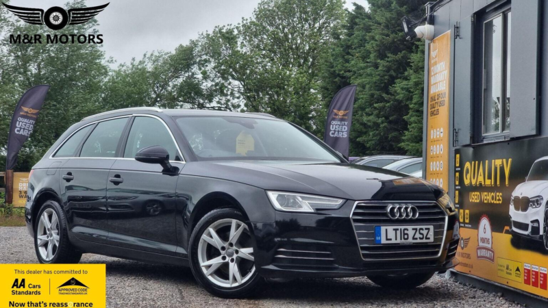 2016 Audi A4 Avant 2.0 Tfsi Sport S Tronic Euro 6 (s/s) 5dr in Black — image 1