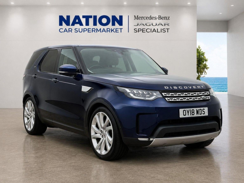 2018 Land Rover Discovery 2.0 Sd4 Hse Luxury Auto 4WD Euro 6 (s/s) 5dr in Blue — image 1