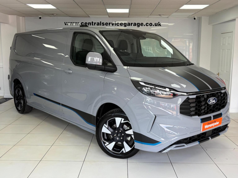 2026 Ford Transit Custom 2.0 320 Ecoblue Sport L2 H1 Euro 6 (s/s) 5dr in Grey — image 1