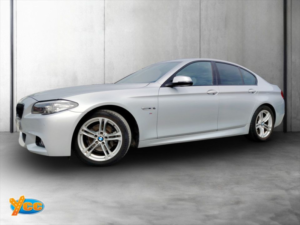 2016 BMW 5 Series 2.0 520d M Sport Saloon 4dr Diesel Auto Euro 6 (s/s) (190 Ps) in Silver — image 3