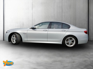 2016 BMW 5 Series 2.0 520d M Sport Saloon 4dr Diesel Auto Euro 6 (s/s) (190 Ps) in Silver — image 4