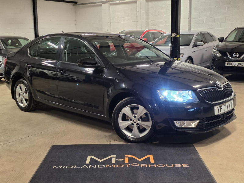2017 Skoda Octavia 1.6 Tdi Se L Euro 6 (s/s) 5dr in Black — image 1