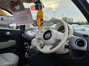 2010 Fiat 500 1.2 Lounge Hatchback 3dr Petrol Manual Euro 5 (s/s) (69 Bhp) in Grey — image 5