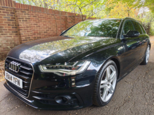 2014 Audi A6 Avant 2.8 V6 Fsi Quattro S-Line Estate Auto in Black — image 2