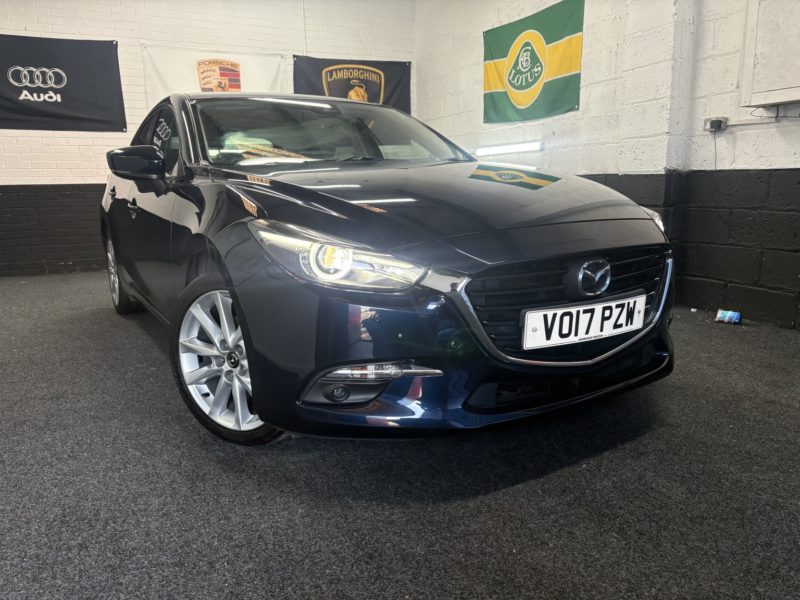 2017 Mazda Mazda3 1.5 Skyactiv-D Sport Nav in Blue — image 1