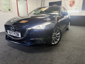 2017 Mazda Mazda3 1.5 Skyactiv-D Sport Nav in Blue — image 2
