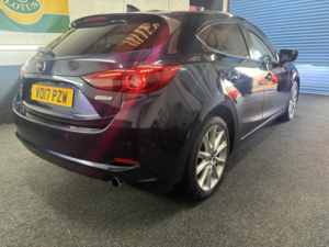 2017 Mazda Mazda3 1.5 Skyactiv-D Sport Nav in Blue — image 6