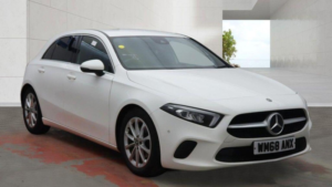 2018 Mercedes-Benz A Class 1.5 A180d Sport (executive) 7g-Dct Euro 6 (s/s) 5dr in White — image 2