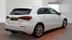2018 Mercedes-Benz A Class 1.5 A180d Sport (executive) 7g-Dct Euro 6 (s/s) 5dr in White — image 4