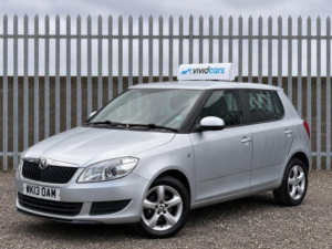 2013 Skoda Fabia 1.2 Se Euro 5 5dr in Silver — image 2
