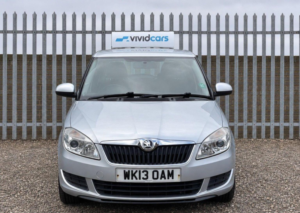2013 Skoda Fabia 1.2 Se Euro 5 5dr in Silver — image 3