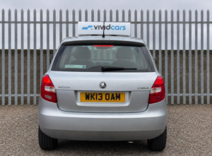2013 Skoda Fabia 1.2 Se Euro 5 5dr in Silver — image 4