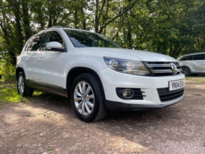 2014 Volkswagen Tiguan 1.4 Tsi Bluemotion Tech Match 2WD Euro 5 (s/s) 5dr in White — image 2
