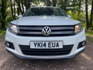 2014 Volkswagen Tiguan 1.4 Tsi Bluemotion Tech Match 2WD Euro 5 (s/s) 5dr in White — image 6