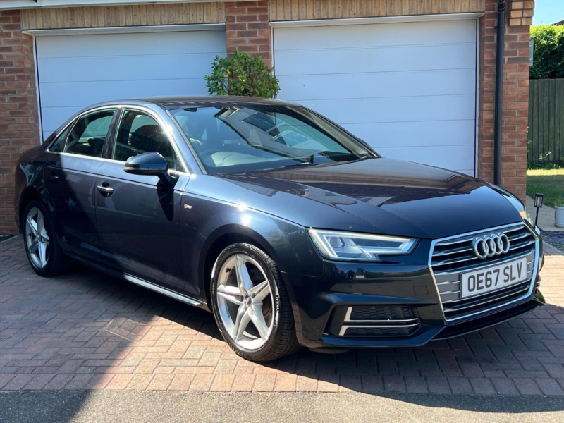 2017 Audi A4 2.0 Tdi S Line S Tronic Euro 6 (s/s) 4dr in Blue — image 1