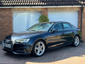 2017 Audi A4 2.0 Tdi S Line S Tronic Euro 6 (s/s) 4dr in Blue — image 3
