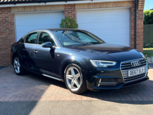 2017 Audi A4 2.0 Tdi S Line S Tronic Euro 6 (s/s) 4dr in Blue — image 6