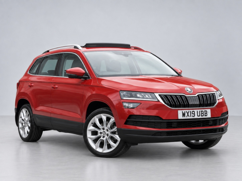 2019 Skoda Karoq 1.5 Tsi Act Edition in Red — image 1