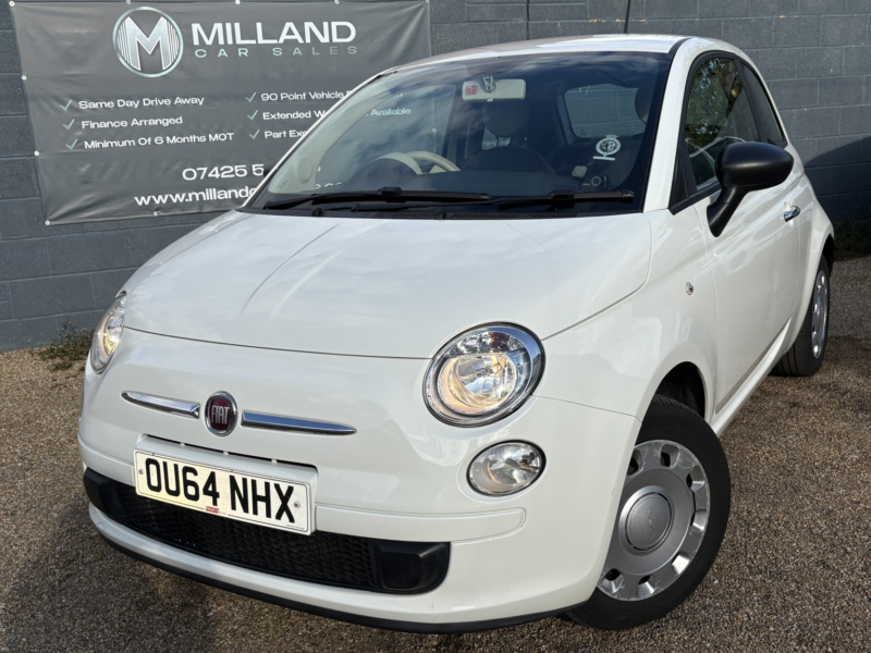 2014 Fiat 500 1.2 500 1.2 69hp Pop in White — image 1