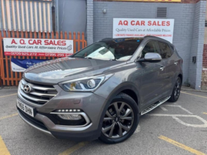 2016 Hyundai Santa Fe 2.2 Crdi Blue Drive Wiggins Edition Auto 4WD Euro 6 (s/s) 5dr (7 Seat) in Silver — image 3