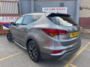 2016 Hyundai Santa Fe 2.2 Crdi Blue Drive Wiggins Edition Auto 4WD Euro 6 (s/s) 5dr (7 Seat) in Silver — image 5