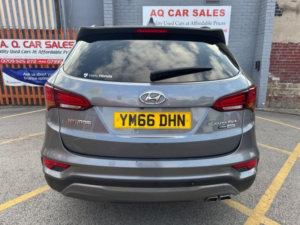 2016 Hyundai Santa Fe 2.2 Crdi Blue Drive Wiggins Edition Auto 4WD Euro 6 (s/s) 5dr (7 Seat) in Silver — image 6