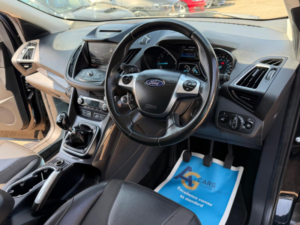 2016 Ford Kuga 2.0 Tdci Titanium 2WD Euro 6 (s/s) 5dr in Black — image 3