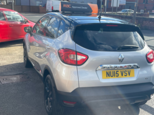 2015 Renault Captur 0.9 Tce Energy Dynamique S Medianav SUV 5dr Petrol Manual Euro 5 (s/s) (90 Ps) in Silver — image 4