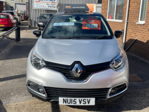 2015 Renault Captur 0.9 Tce Energy Dynamique S Medianav SUV 5dr Petrol Manual Euro 5 (s/s) (90 Ps) in Silver — image 5