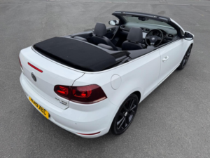 2015 Volkswagen Golf 2.0 Tdi Bluemotion Tech Gt Cabriolet DSG Euro 5 (s/s) 2dr in White — image 4