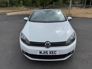 2015 Volkswagen Golf 2.0 Tdi Bluemotion Tech Gt Cabriolet DSG Euro 5 (s/s) 2dr in White — image 5