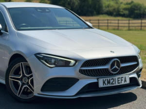 2021 Mercedes-Benz Cla 2.0 Cla220d Amg Line (premium 2) Coupe 8g-Dct Euro 6 (s/s) 4dr in Silver — image 3