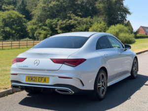 2021 Mercedes-Benz Cla 2.0 Cla220d Amg Line (premium 2) Coupe 8g-Dct Euro 6 (s/s) 4dr in Silver — image 4
