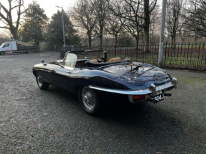 1972 Jaguar E-Type Series Ii Roadster in Blue — image 3