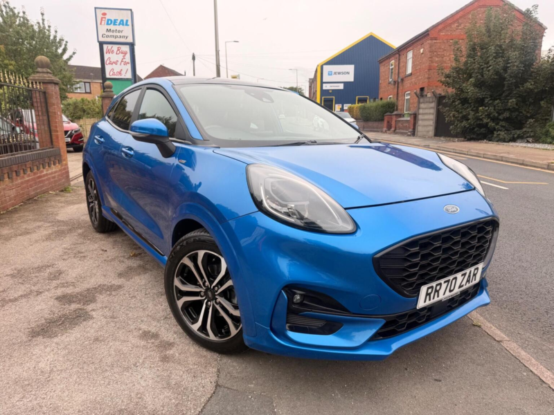 2020 Ford Puma 1.0t Ecoboost Mhev St-Line Euro 6 (s/s) 5dr in Blue — image 1