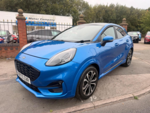 2020 Ford Puma 1.0t Ecoboost Mhev St-Line Euro 6 (s/s) 5dr in Blue — image 3