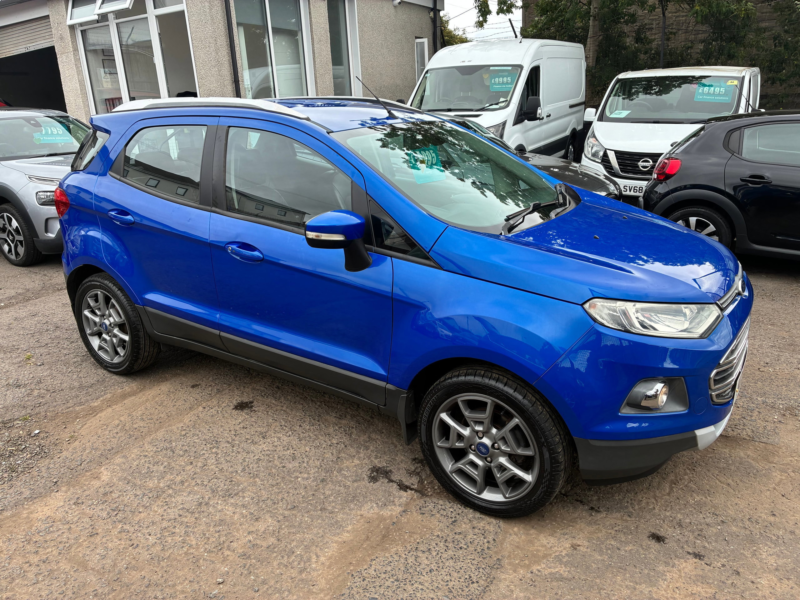 2016 Ford Ecosport 1.5 Tdci Titanium SUV 5dr Diesel Manual 2WD Euro 6 (95 Ps) in Blue — image 1