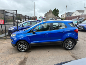 2016 Ford Ecosport 1.5 Tdci Titanium SUV 5dr Diesel Manual 2WD Euro 6 (95 Ps) in Blue — image 4