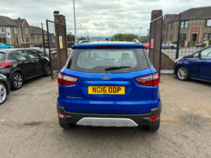 2016 Ford Ecosport 1.5 Tdci Titanium SUV 5dr Diesel Manual 2WD Euro 6 (95 Ps) in Blue — image 6