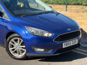 2015 Ford Focus 1.5 Tdci Zetec Euro 6 (s/s) 5dr in Blue — image 3