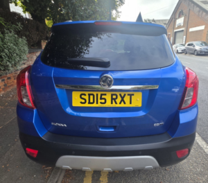 2015 Vauxhall Mokka 1.7 Cdti Se in Blue — image 4