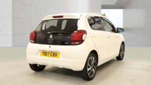 2017 Peugeot 108 1.2 Puretech Allure White 5dr 1 Keeper in White — image 4
