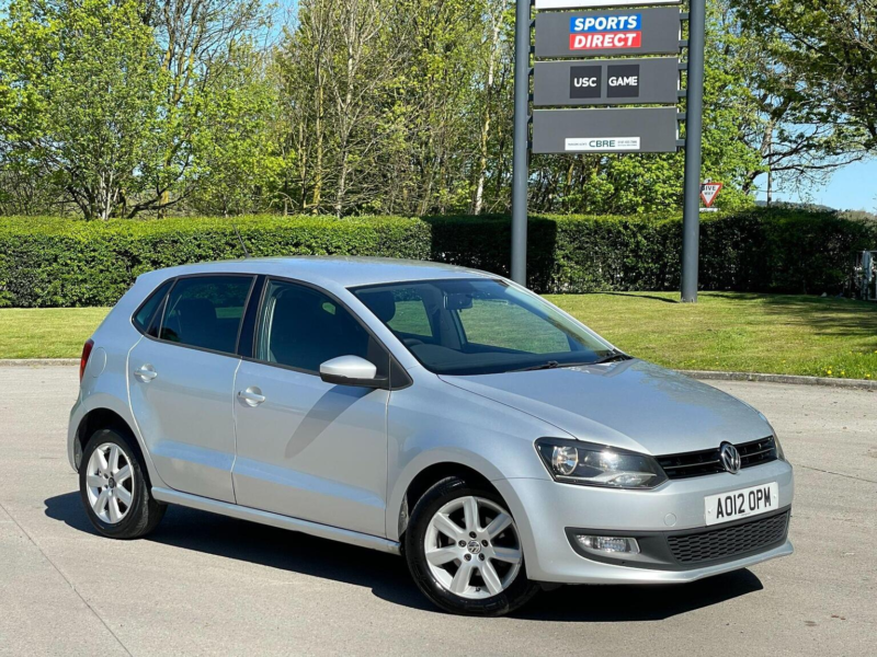 2012 Volkswagen Polo 1.2 Tdi Match Euro 5 5dr in Silver — image 1